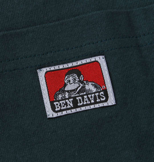 BEN DAVIS ポケット半袖Tシャツ ボトルグリーン