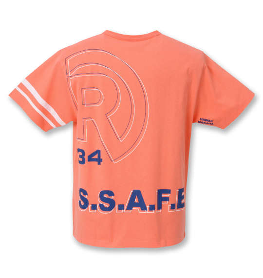 RealBvoice WATERMAN SPIRT TYPE B半袖Tシャツ オレンジ