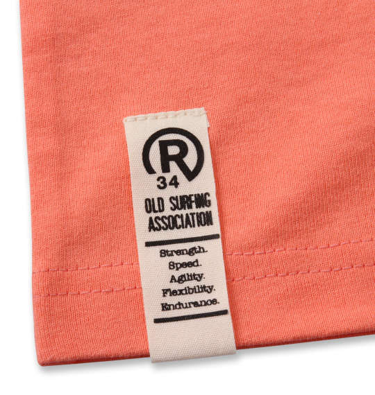 RealBvoice WATERMAN SPIRT TYPE B半袖Tシャツ オレンジ
