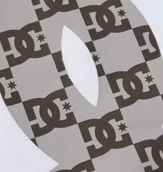 DCSHOES 20 PRINT STARプルパーカー ホワイト×モノグラム