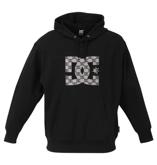 DCSHOES 20 PRINT STARプルパーカー ブラック×モノグラム