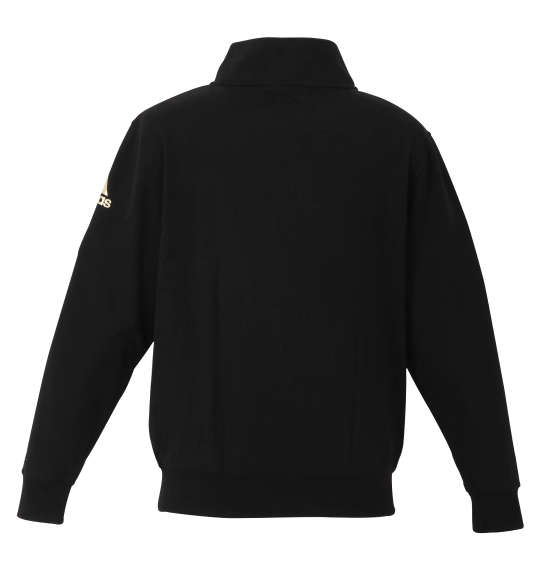 adidas JUDO フルジップジャケット ブラック×ゴールド