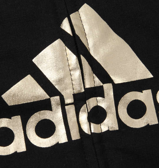 adidas JUDO フルジップジャケット ブラック×ゴールド