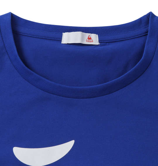 LE COQ SPORTIF ストレッチファイバー半袖Tシャツ セーヌブルー
