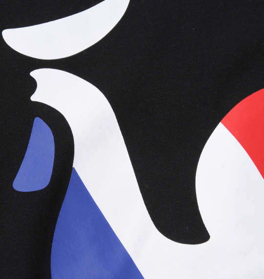 LE COQ SPORTIF ストレッチファイバー半袖Tシャツ ブラック