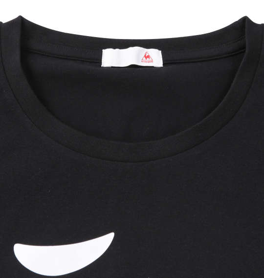 LE COQ SPORTIF ストレッチファイバー半袖Tシャツ ブラック