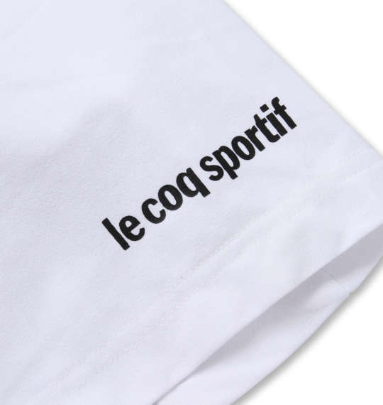 LE COQ SPORTIF エアスタイリッシュ半袖Tシャツ ホワイト