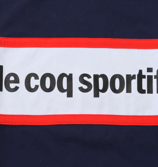 LE COQ SPORTIF ストレッチファイバー半袖Tシャツ ネイビー