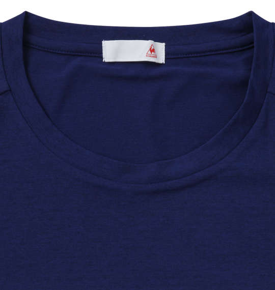 LE COQ SPORTIF サンスクリーンエアスタイリッシュ半袖Tシャツ ナイトブルー