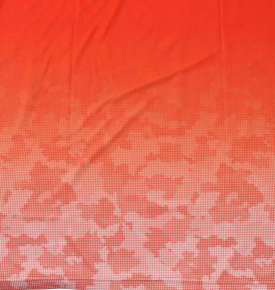 DESCENTE サンスクリーングラデーション半袖Tシャツ オレンジ