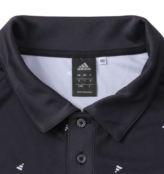 adidas 半袖ポロシャツ ブラック