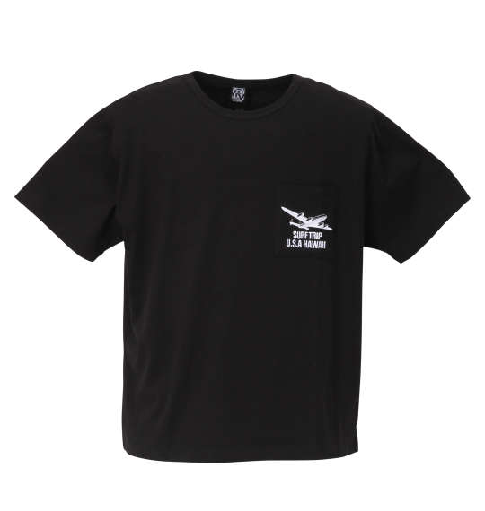 RealBvoice AIR TICKETポケット付半袖Tシャツ ブラック