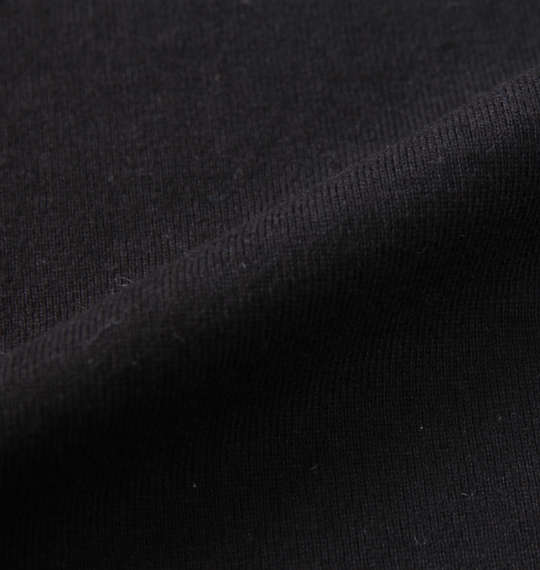 FLAGSTAFF×PEANUTS スヌーピーコラボ半袖ポロシャツ ブラック