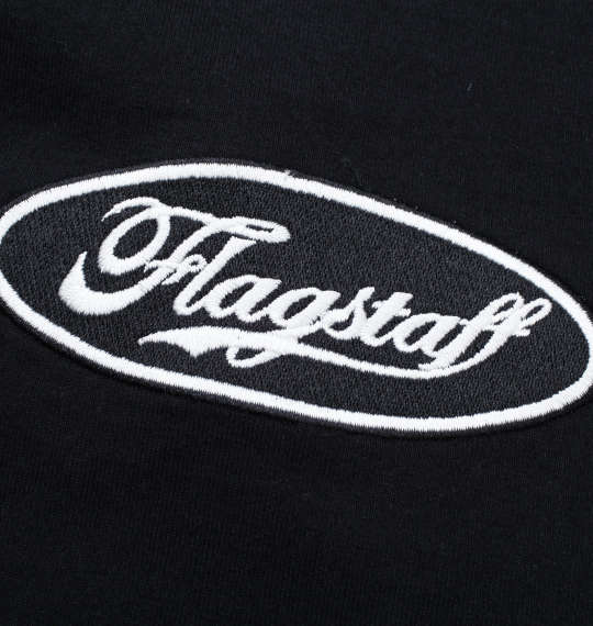 PINK PANTHER×FLAGSTAFF ピンクパンサー半袖ポロシャツ ブラック