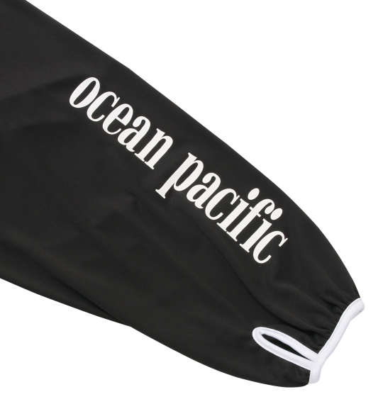 OCEAN PACIFIC フルジップパーカー長袖ラッシュガード ブラック