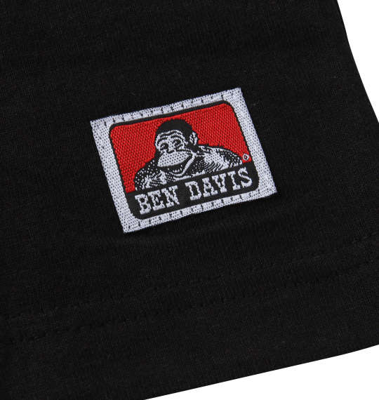 BEN DAVIS ブリッジゴリラ半袖Tシャツ ブラック