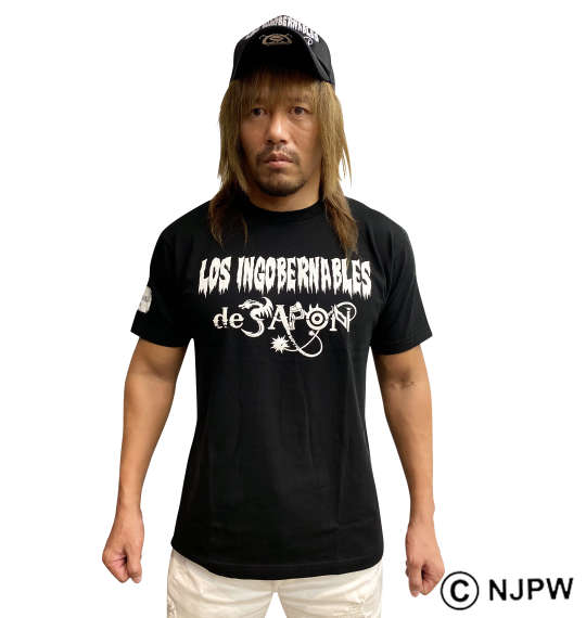 新日本プロレス L・I・J 半袖Tシャツ(2020) ブラック