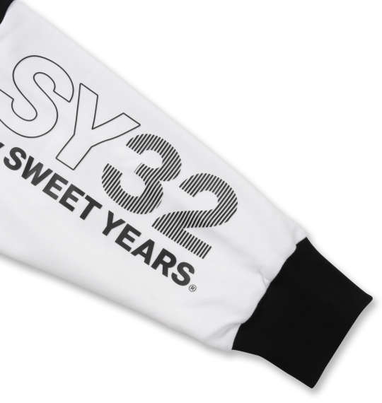SY32 by SWEET YEARS エクスチェンジフルジップパーカー ホワイト