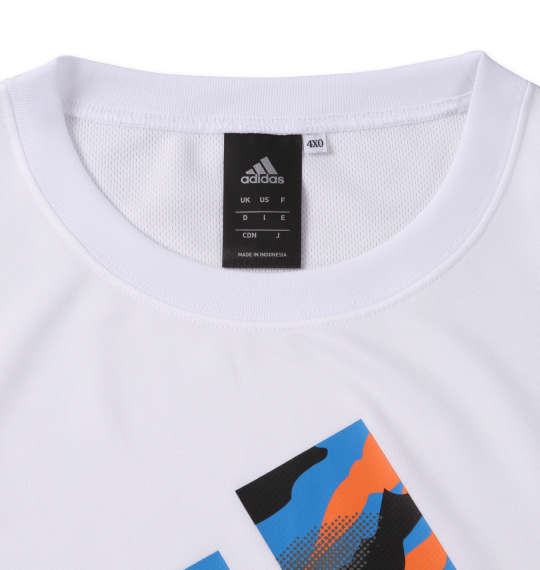 adidas BOSカモ半袖Tシャツ ホワイト
