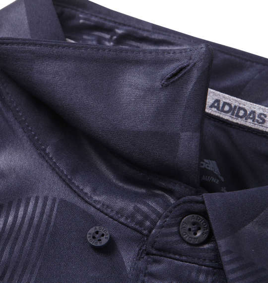 adidas golf エンボスプリント半袖B.Dシャツ レジェンドインク