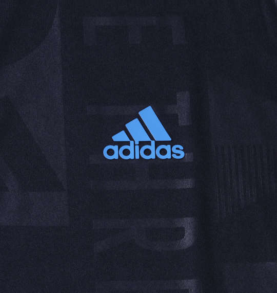 adidas golf エンボスプリント半袖B.Dシャツ レジェンドインク