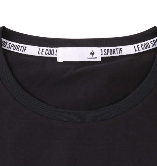 LE COQ SPORTIF サンスクリーン半袖Tシャツ ブラック