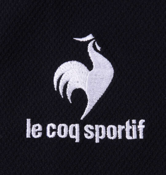 LE COQ SPORTIF クーリストカノコ半袖ポロシャツ ネイビー