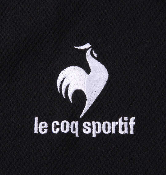 LE COQ SPORTIF クーリストカノコ半袖ポロシャツ ブラック