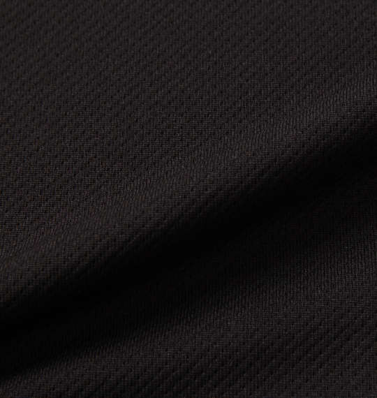 LE COQ SPORTIF エコペットハーフジップ半袖シャツ ブラック