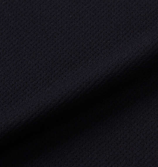 LE COQ SPORTIF エコペットハーフジップ半袖シャツ ネイビー