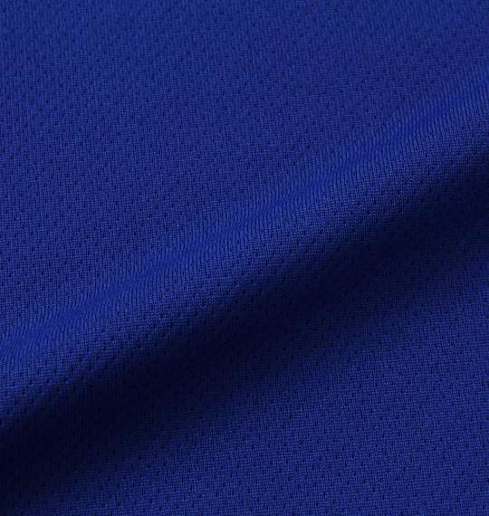LE COQ SPORTIF エコペットハーフジップ半袖シャツ セーヌブルー