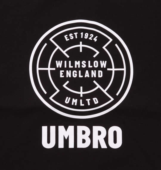 UMBRO コットンライク半袖Tシャツ ブラック