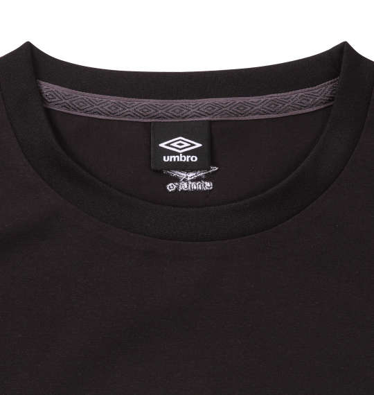 UMBRO コットンライク半袖Tシャツ ブラック