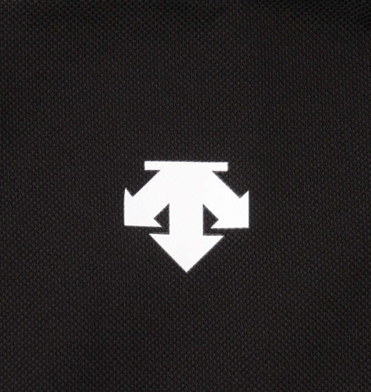 DESCENTE クーリストカノコ半袖ポロシャツ ブラック