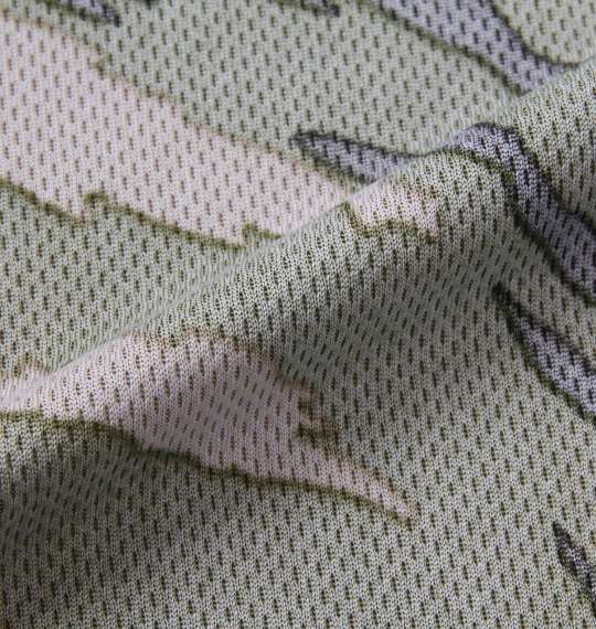 adidas カモフラ柄半袖Tシャツ カーキカモ×ブラック