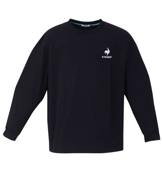 LE COQ SPORTIF ヘランカハイゲージニット長袖Tシャツ ネイビー