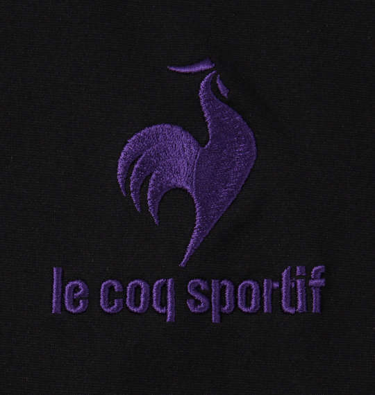 LE COQ SPORTIF ヘランカハイゲージニット長袖Tシャツ ブラック