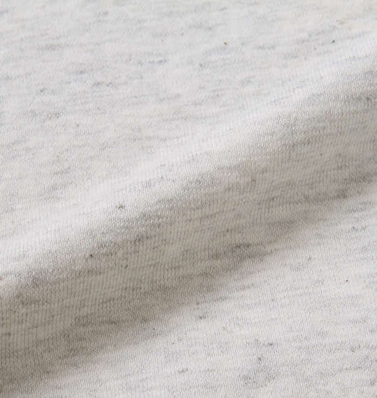 Mc.S.P オーガニックコットンクルーネック長袖Tシャツ オートミール杢