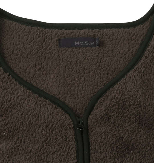 Mc.S.P ボアジャケット チャコール