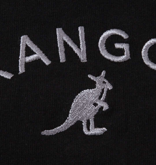 KANGOL 発泡プリント半袖Tシャツ ブラック