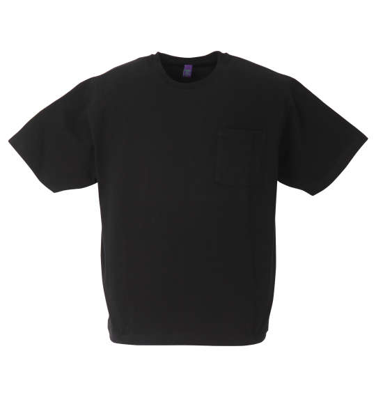 F.P.O EVANGELION ポケット付半袖Tシャツ ブラック(ASUKA)