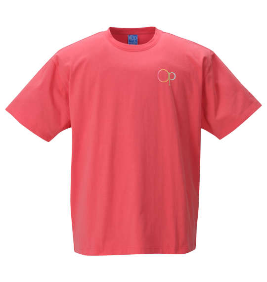 OCEAN PACIFIC プリント半袖Tシャツ ピンク