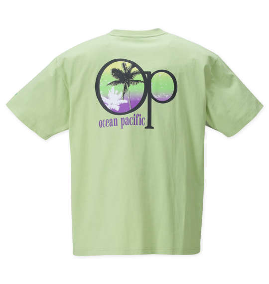 OCEAN PACIFIC プリント半袖Tシャツ グリーン