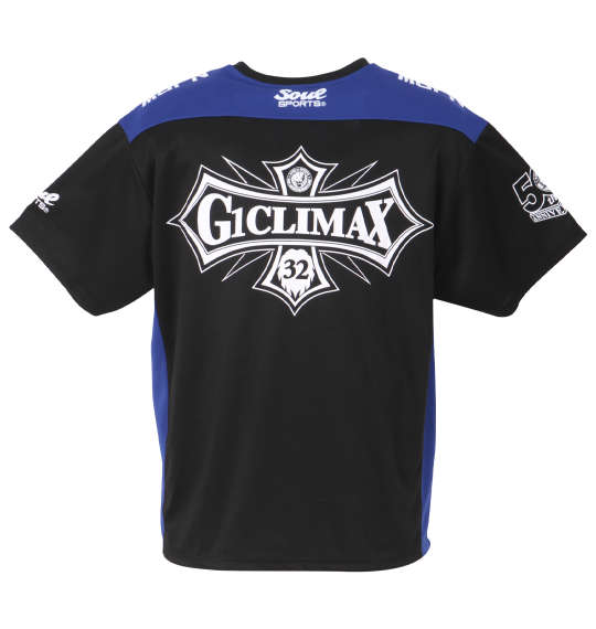 SOUL SPORTS×新日本プロレス G1 CLIMAX32大会半袖Tシャツ ブラック