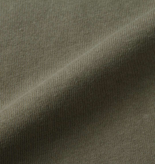 RUSTY プリント半袖Tシャツ カーキ