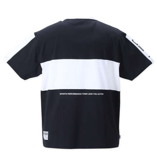 SY32 by SWEET YEARS エクスチェンジカルチョ半袖Tシャツ ブラック