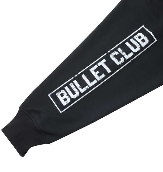 新日本プロレス BULLET CLUB「RING FORCE」フルジップパーカー ブラック