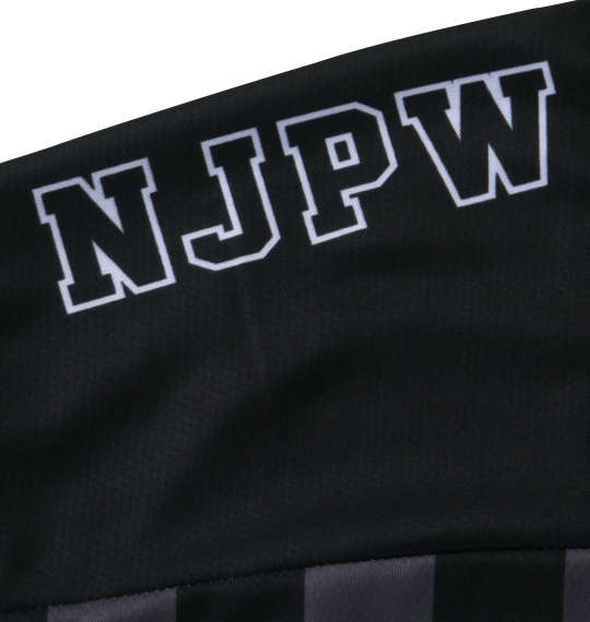 SOUL SPORTS×新日本プロレス 新日本プロレス50周年記念SOUL SPORTSレプリカレフェリーシャツ ブラック