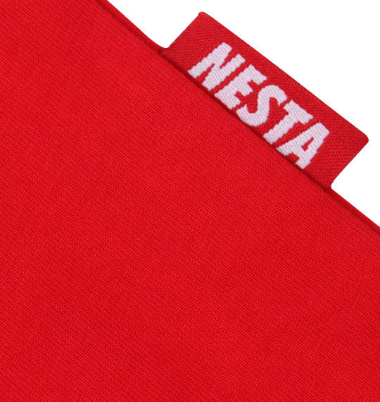 NESTA BRAND 箔プリント長袖Tシャツ レッド