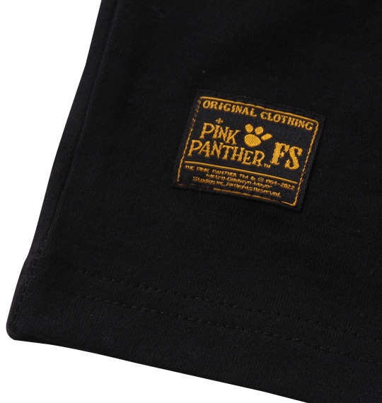 PINK PANTHER×FLAGSTAFF ピンクパンサー長袖Tシャツ ブラック